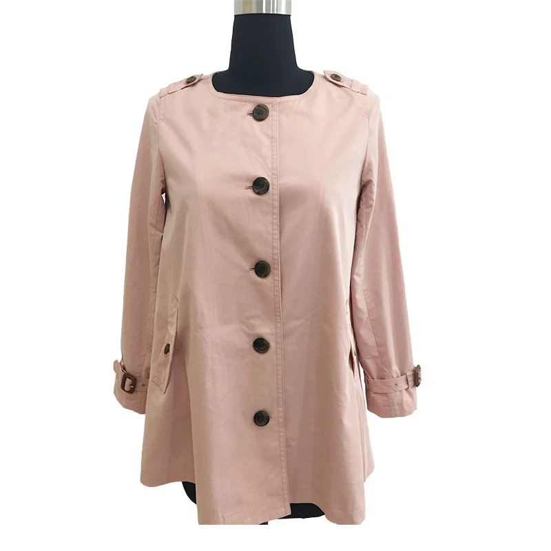 Mid Length Trench Coat Ladies